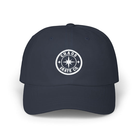 Chaos Skate Co "Wanderer" Classic Dad Cap – Fun Skate Hat for All Ages