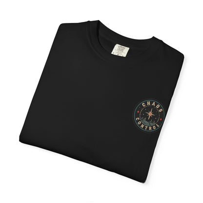 Chaos Skateboard Co. Graphic T-Shirt — Fun Skate Logo Tee