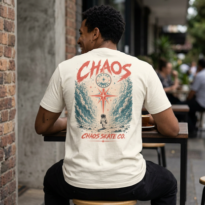 Chaos Skateboard Co. Graphic T-Shirt — Fun Skate Crew Tee