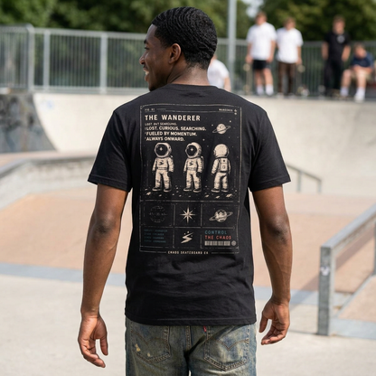 Chaos Skate Co “The Wanderer” Spaceman Tee