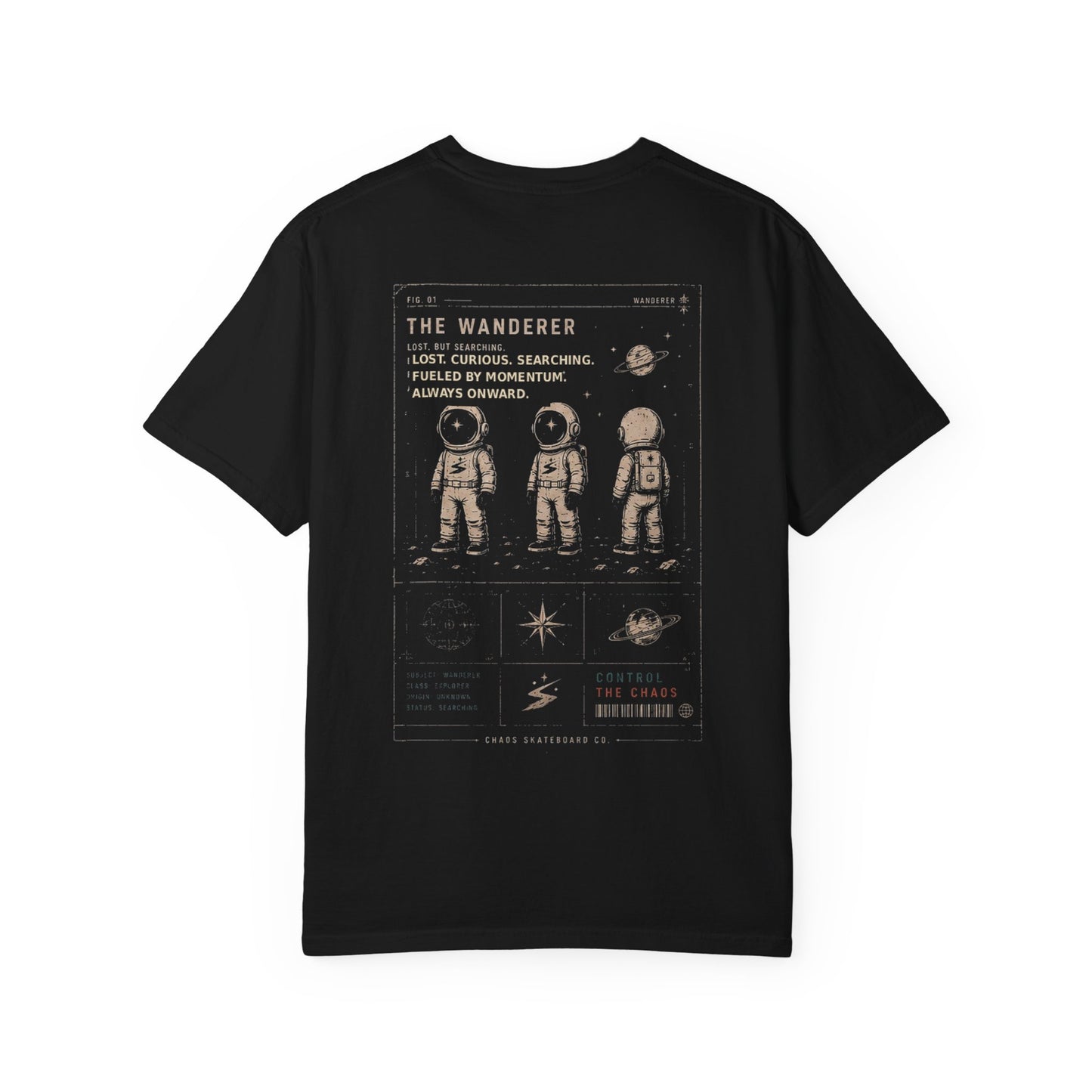 Chaos Skate Co “The Wanderer” Spaceman Tee