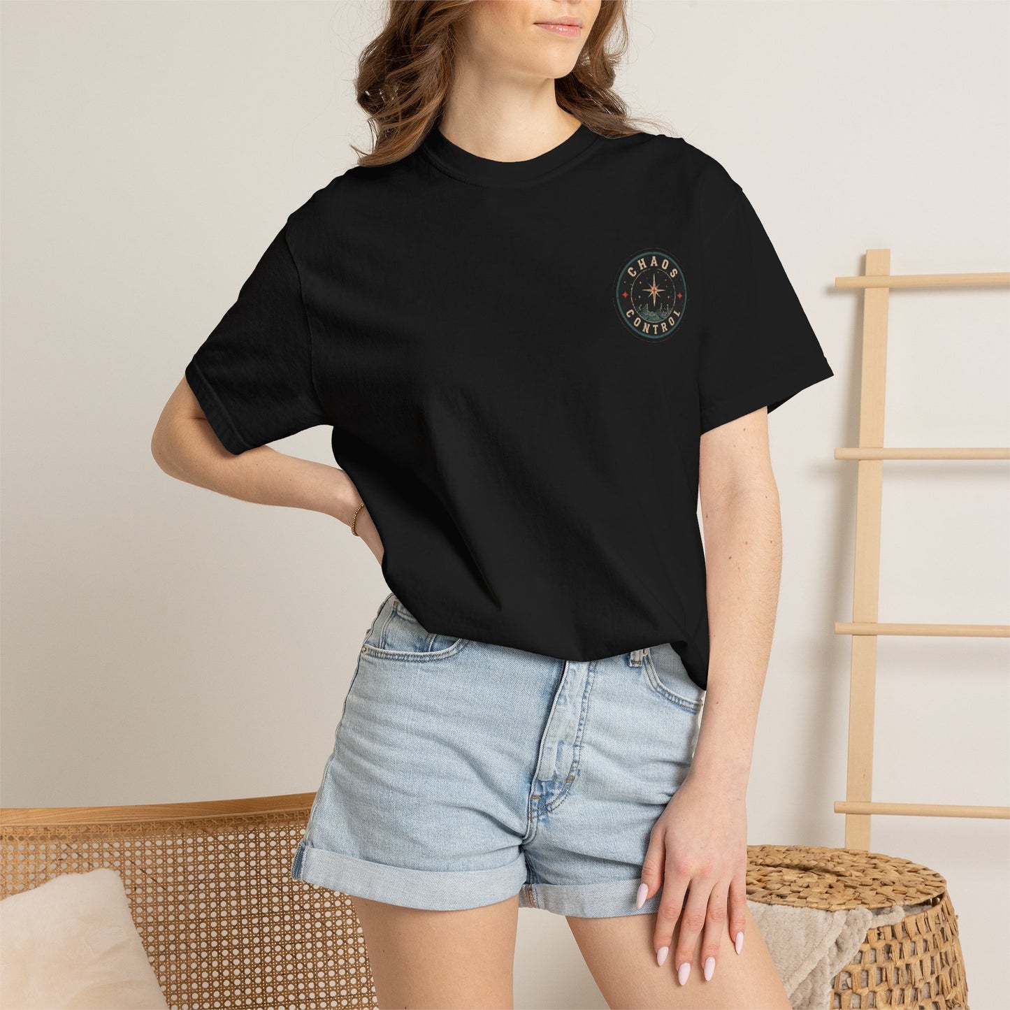 Chaos Skateboard Co. Graphic T-Shirt — Fun Skate Logo Tee