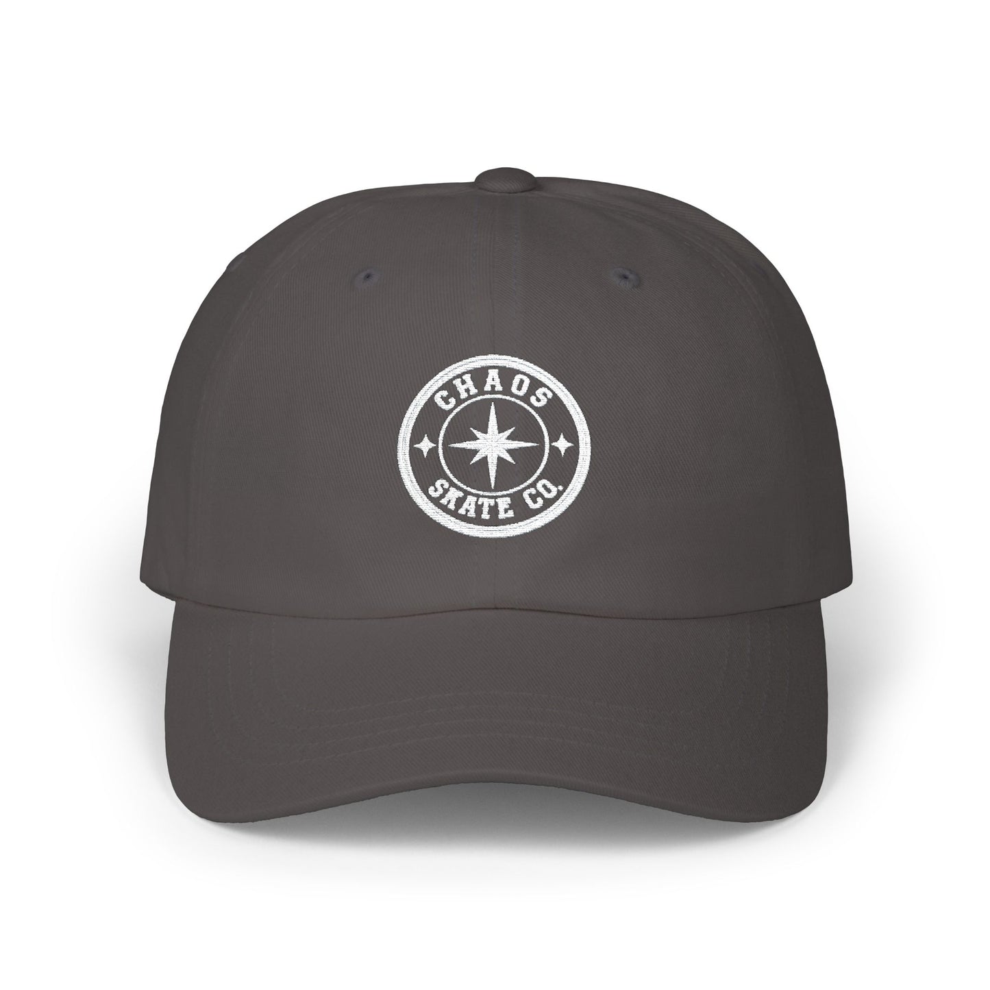 Chaos Skate Co "Wanderer" Classic Dad Cap – Fun Skate Hat for All Ages