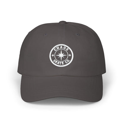Chaos Skate Co "Wanderer" Classic Dad Cap – Fun Skate Hat for All Ages