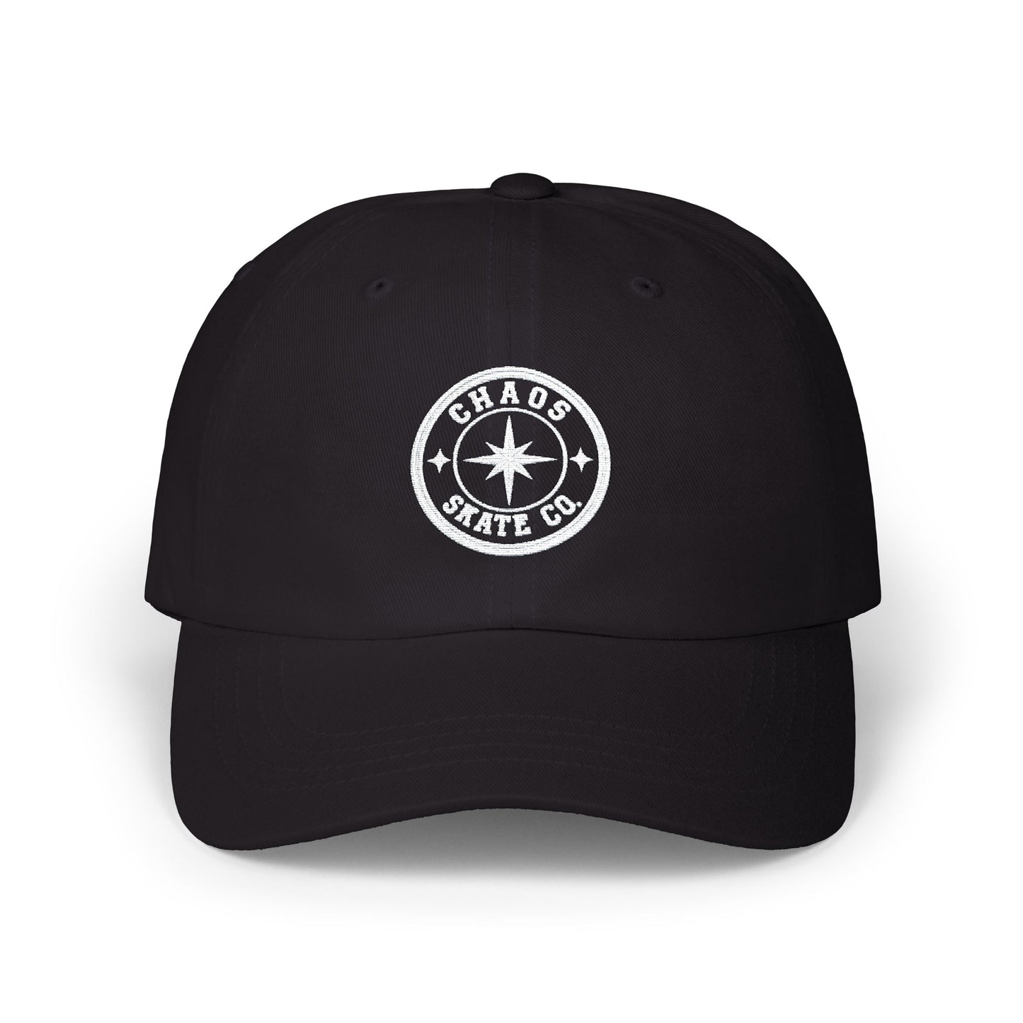 Chaos Skate Co "Wanderer" Classic Dad Cap – Fun Skate Hat for All Ages