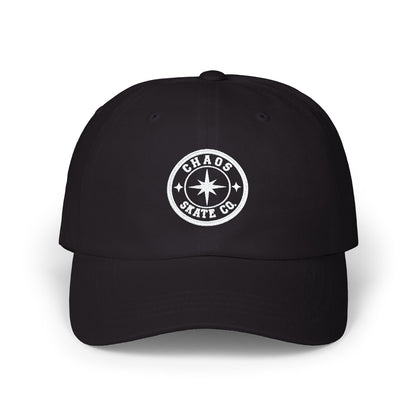 Chaos Skate Co "Wanderer" Classic Dad Cap – Fun Skate Hat for All Ages