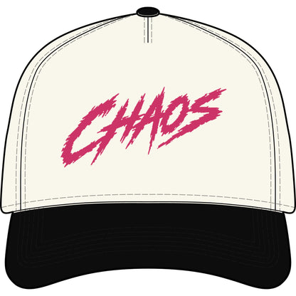 Chaos Two-Tone Cap — Retro Streetwear Trucker Hat