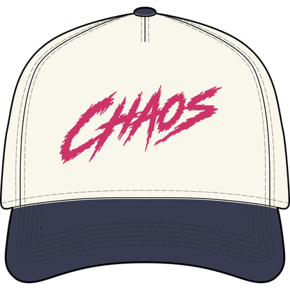 Chaos Two-Tone Cap — Retro Streetwear Trucker Hat