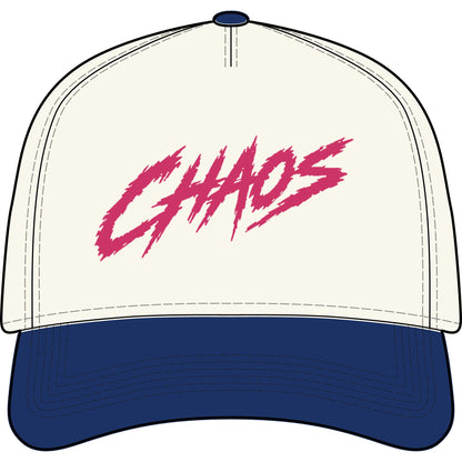 Chaos Two-Tone Cap — Retro Streetwear Trucker Hat